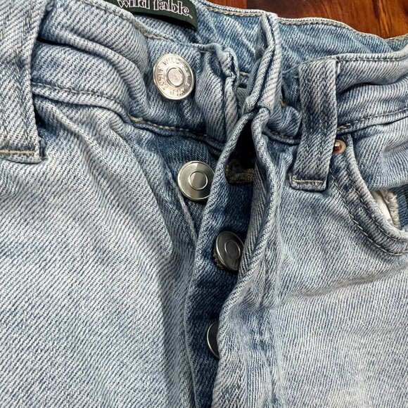 Straight-Leg Ripped Jeans - Picture 3 of 4